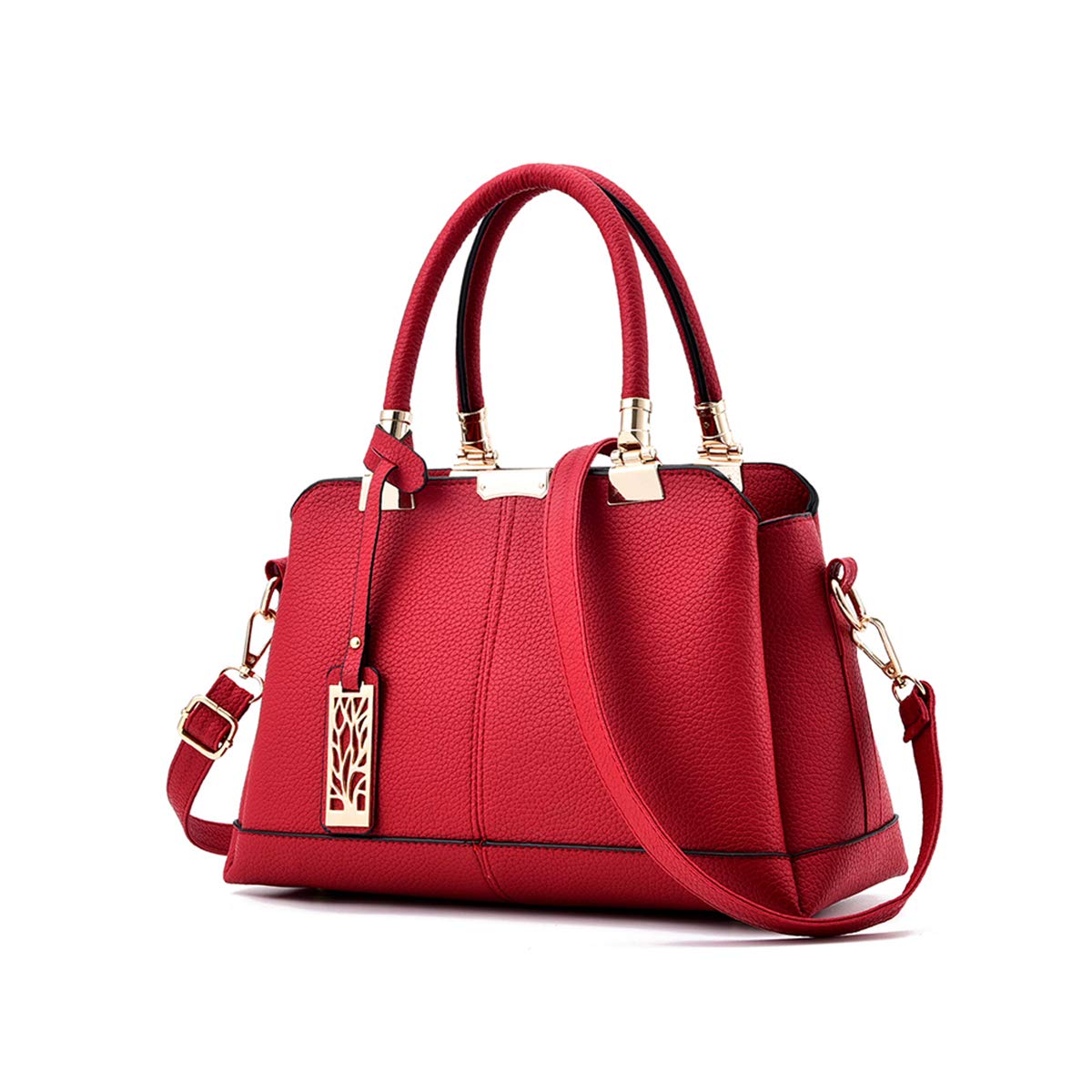NICOLE & DORIS Women's Fashion Handbags - PU Leather Top Handle Shoulder Bags for Ladies | Perfect for Work, Travel & Everyday Use