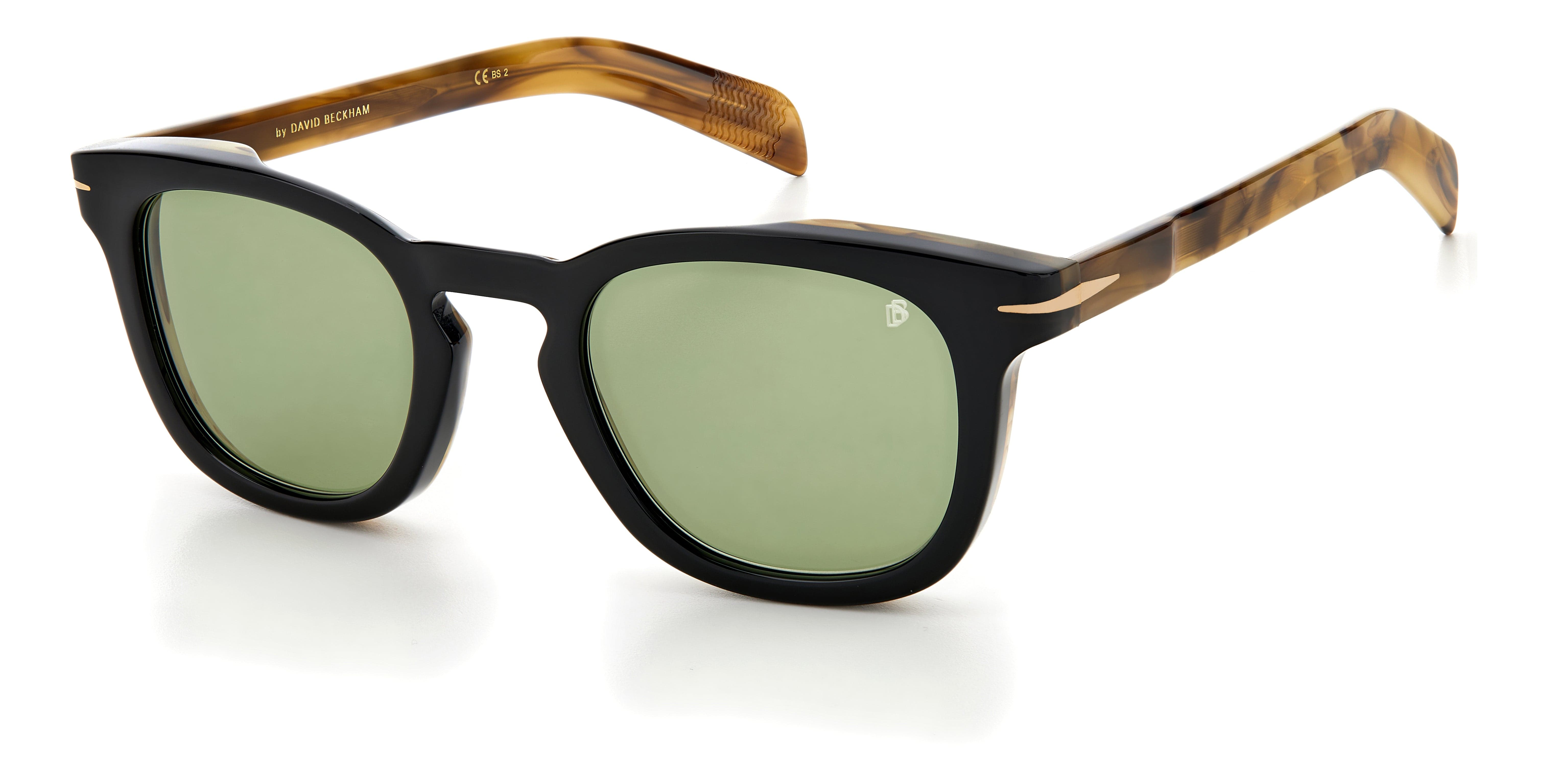 DAVID BECKHAM DB 7030/S 37N 4924 Polarized Sunglasses for Men - UV Protection, Fashion Aviator Style - Perfect for Driving, Beach & Outdoor Activities