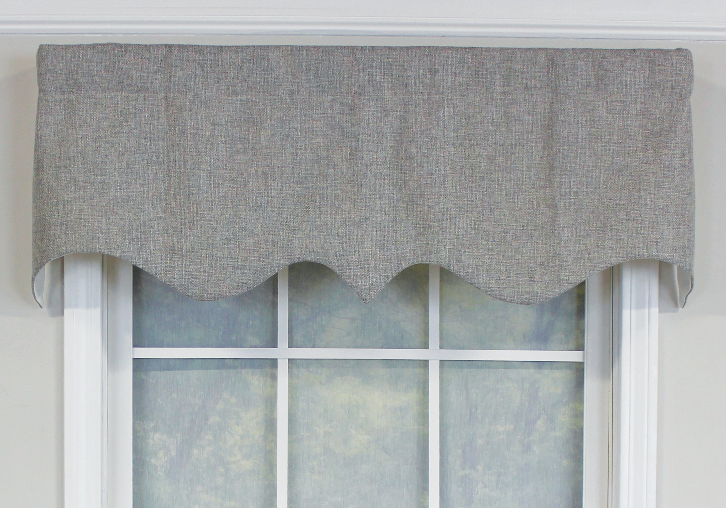 Stylish Crosby Regal Valance for Windows - Elegant Home Decor & Curtain Top Treatment - Perfect for Living Room, Bedroom & Dining Room