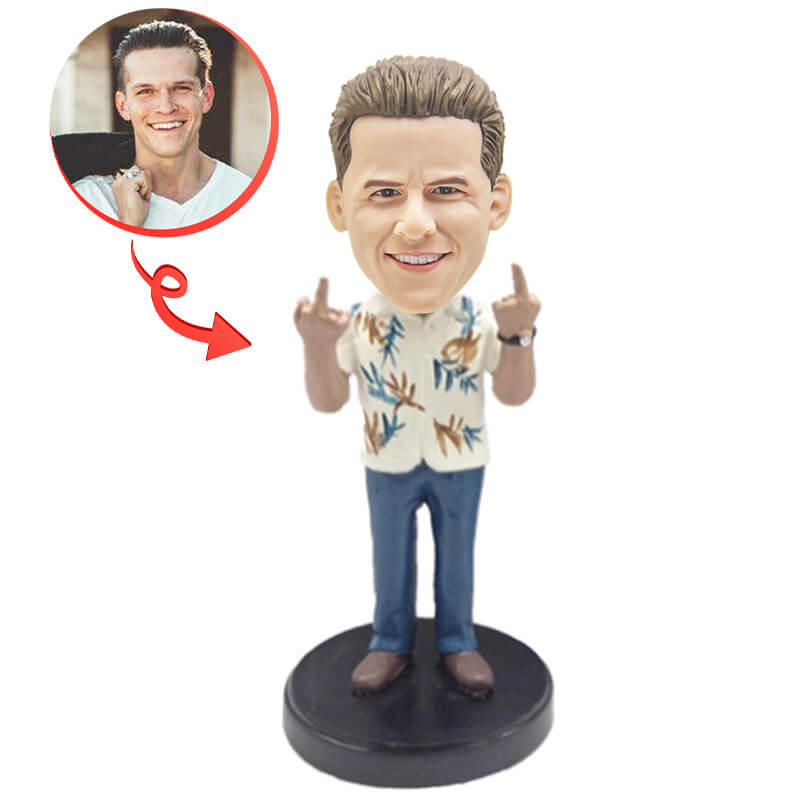 Custom Personalized Bobblehead Figurine - Unique Handcrafted Gift for Birthday, Anniversary, Wedding & Office Decor - Perfect for Collectors & Fans