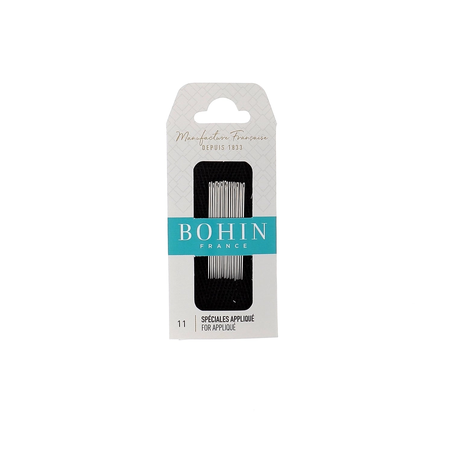 Bohin Applique Hand Sewing Needles - Premium French Needles for Embroidery, Quilting & Fabric Crafts - Perfect for DIY Projects, Costume Making & Home Decor