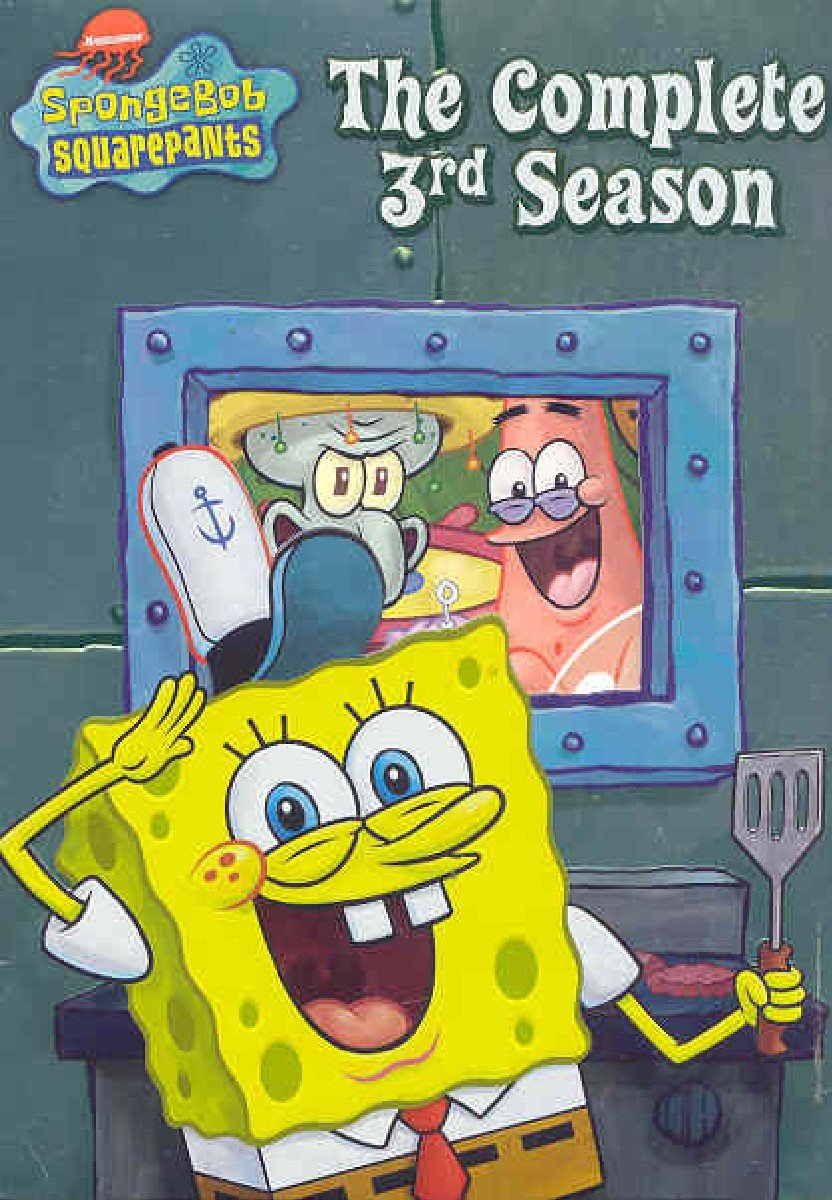 SpongeBob SquarePants Season 3 DVD - Complete Episodes Collection | Perfect for Kids & Family Entertainment, Birthday Gifts, and Cartoon Lovers