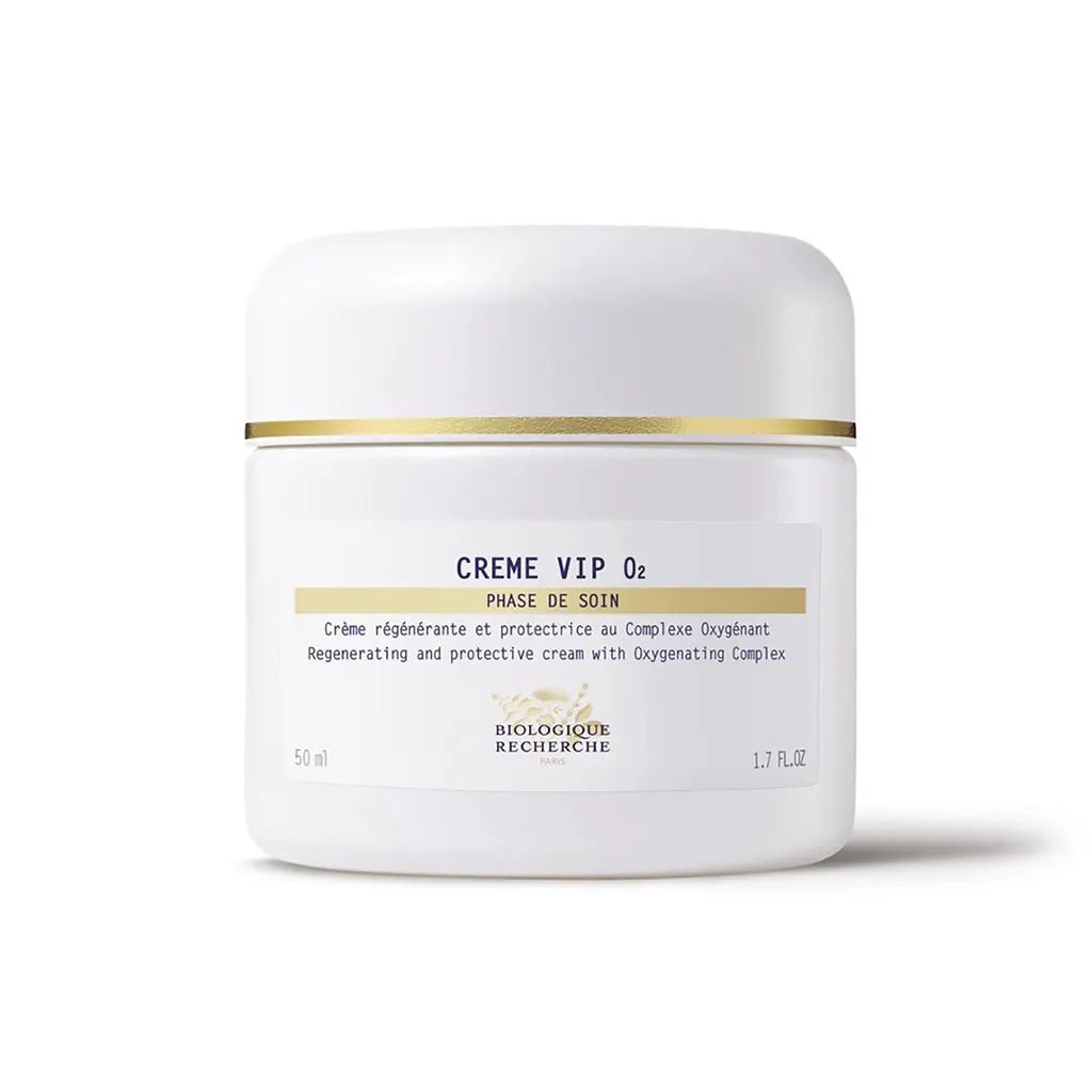 Biologique Recherche Creme VIP O2 Oxygenating Face Cream - Anti-Aging Moisturizer for Glowing Skin | Perfect for Daily Skincare Routine & Nighttime Hydration