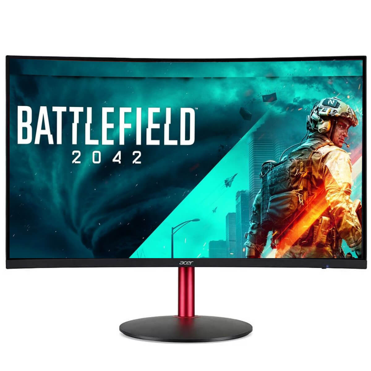 Acer Nitro XZ322QUP 32-inch Curved WQHD Gaming Monitor - 1ms Response, 165Hz Refresh Rate, 95% sRGB, HDR400 - Perfect for Esports, FPS & Immersive Gaming Experience