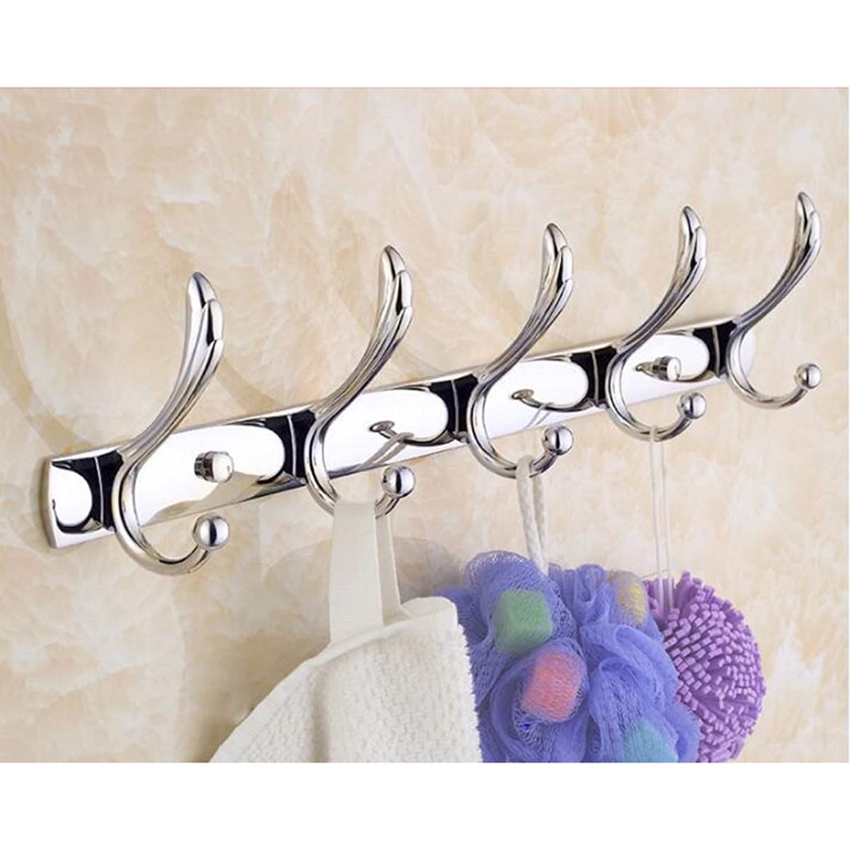 Premium Brass and Jade Bathroom Hardware Set - Towel Bar, Soap Basket, Paper Holder, Towel Rack & Ring - Elegant 5-Hook Bathroom Accessories for Modern Homes | Perfect for Spa-Style Bathrooms & Luxury Hotel Decor