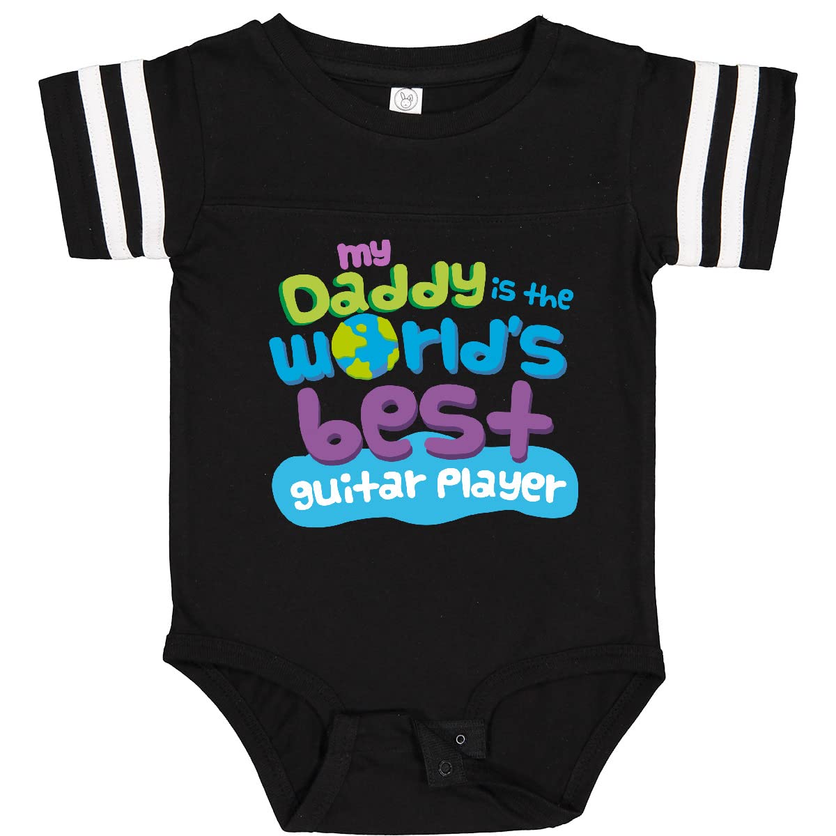 Best Guitar Player Dad Baby Bodysuit - Soft Cotton Infant Onesie for Music Lovers - Perfect Gift for Newborns & Father's Day