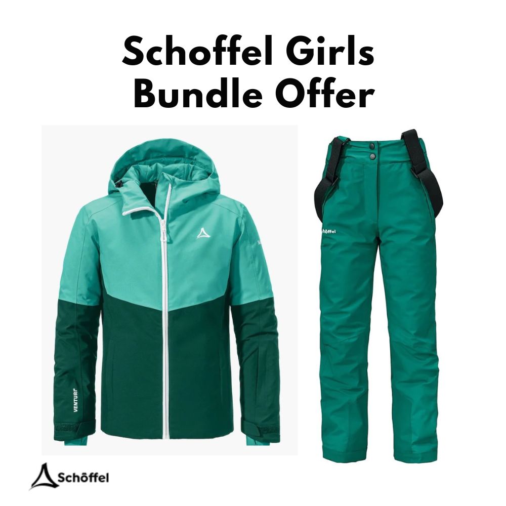 Schoffel Girls Waterproof Ski Jacket & Ski Pants Set - Winter Snow Jacket and Pants for Kids - Perfect for Skiing, Snowboarding & Outdoor Winter Activities