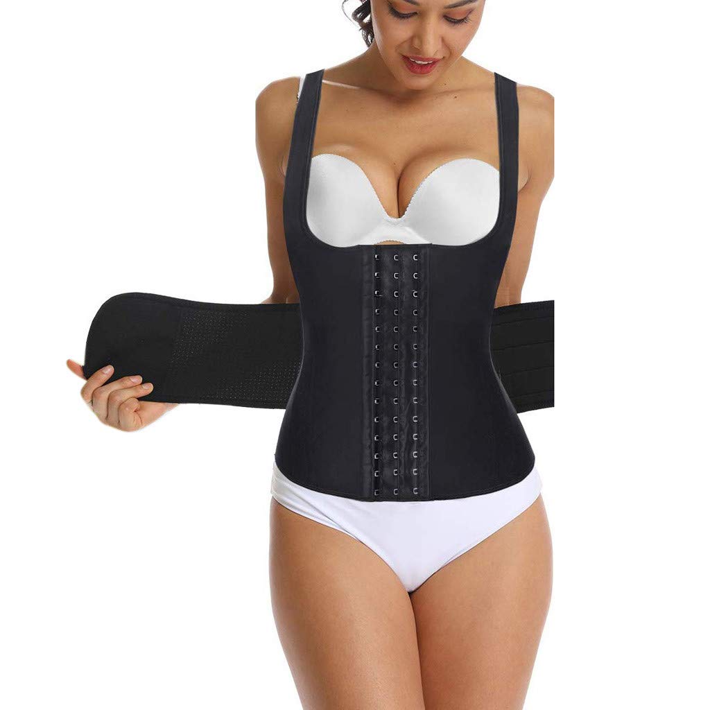 LIEIKIC Waist Trainer for Women - Tummy Control Corset Belt for Weight Loss, Workout & Body Shaping | Sweat Waist Cincher for Belly Fat Trimming | Perfect for Gym, Yoga & Everyday Wear