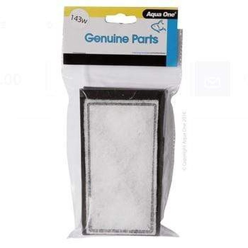 Aqua One Wool 2-Pack 143W - Premium Filter Wool for Aquariums | Ocellaris 400 & 25143W Models | Perfect for Freshwater & Saltwater Fish Tanks