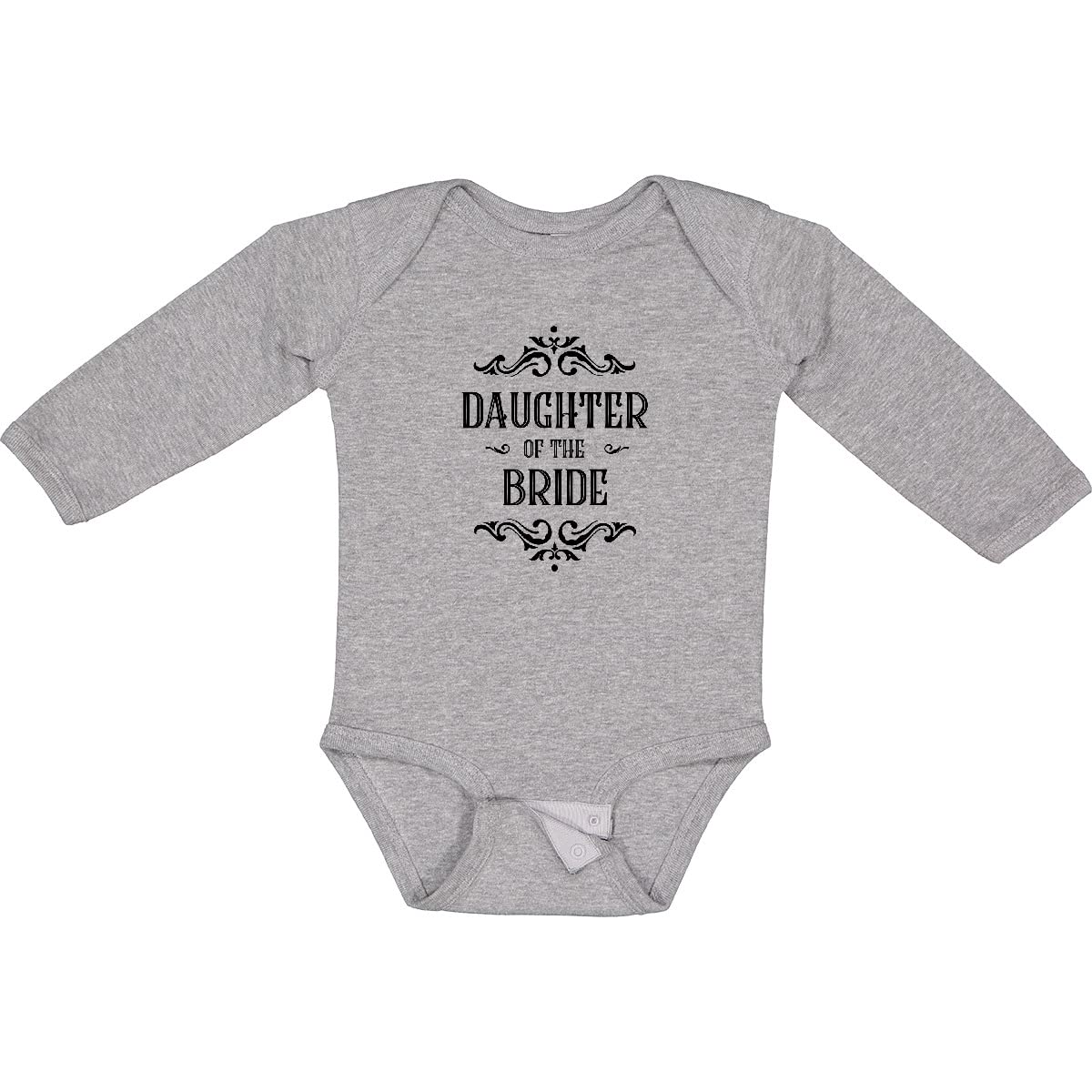 Daughter of The Bride Long Sleeve Creeper - Wedding Party Outfit