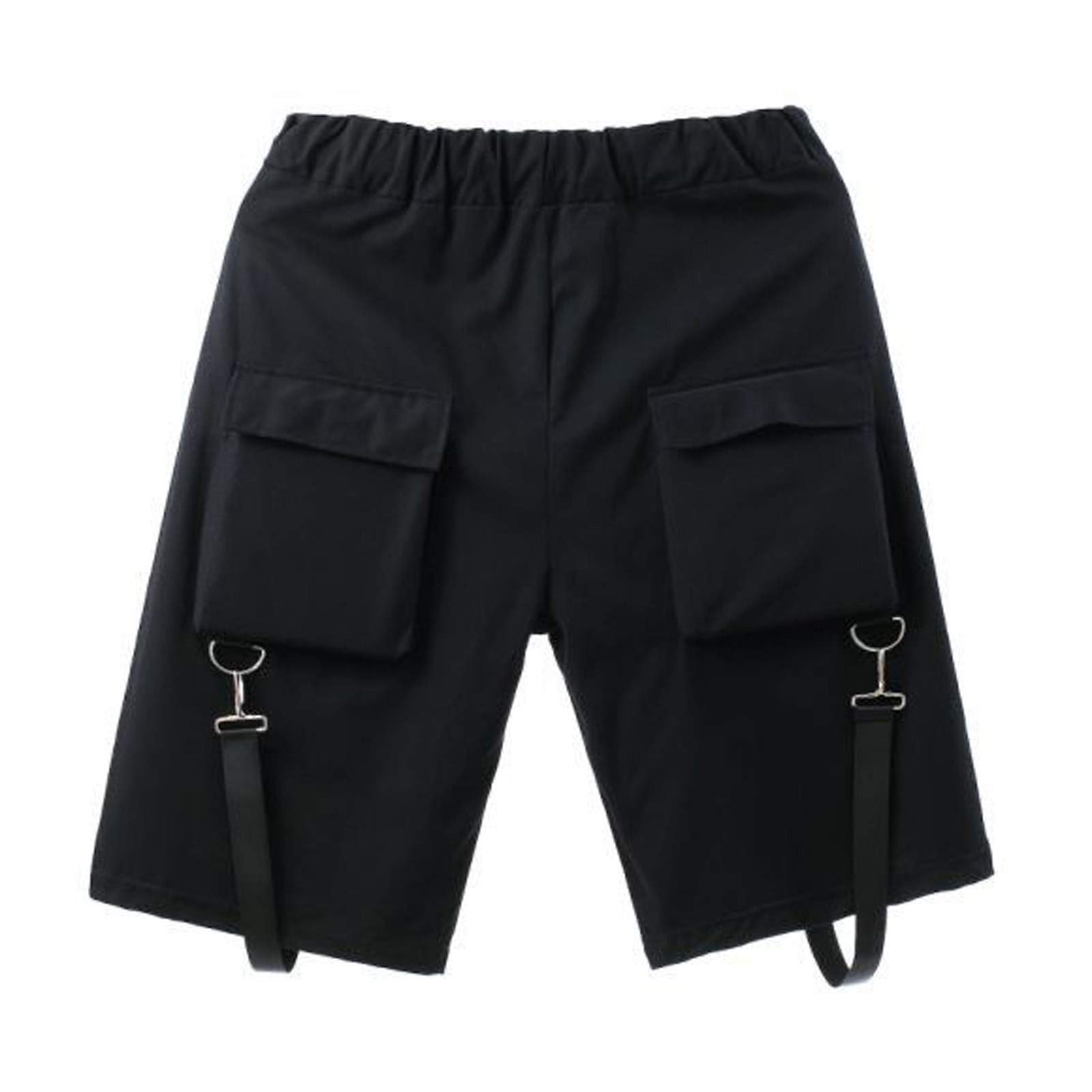 Xiloccer Men's Cargo Jogger Shorts - High Waist Loose Fit Casual Athletic Short Pants for Outdoor Running, Gym Workout & Summer Travel