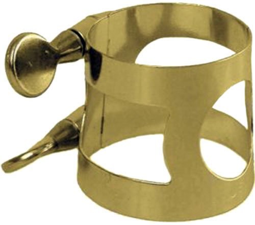 Premium APM Tenor Saxophone Ligature in Gold - Perfect for Jazz, Classical & Marching Band Performances