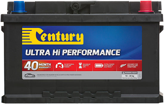 Century DIN65LX MF 640CCA Car Battery - High Performance Automotive Battery for Cars, Trucks & SUVs | Reliable Cold Cranking Power for Winter & Extreme Weather Conditions