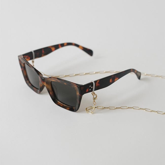 Mini Paperclip Sunglasses Chain Strap - Trendy Eyewear Accessory for Women & Men - Perfect for Reading Glasses, Sunglasses & Eyewear Retention - Great for Outdoor Activities, Beach & Travel