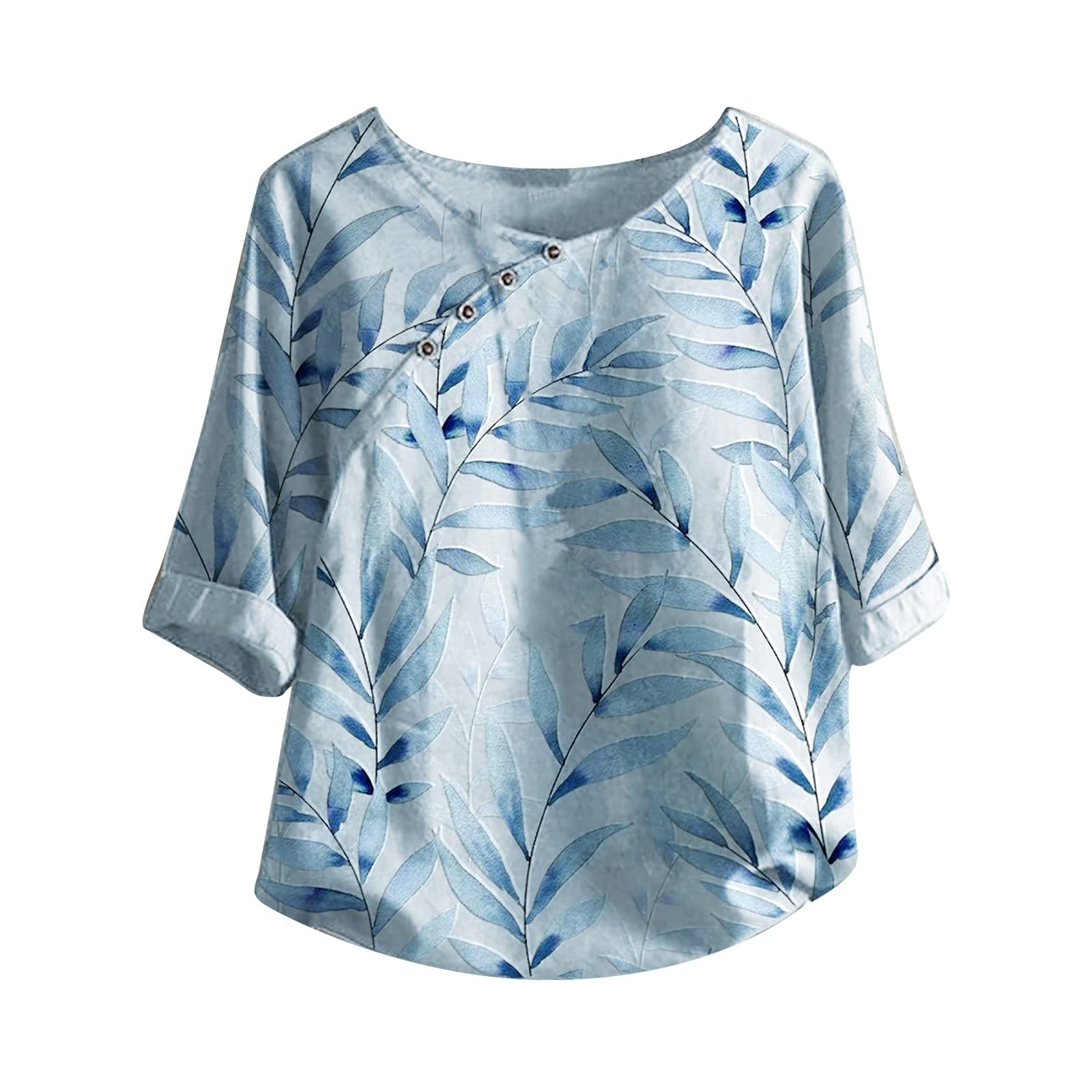 Fheaven Women's Oversized Blouse - Stylish Loose Fit Shirt for Casual & Office Wear | Perfect for Everyday Outfits & Layering