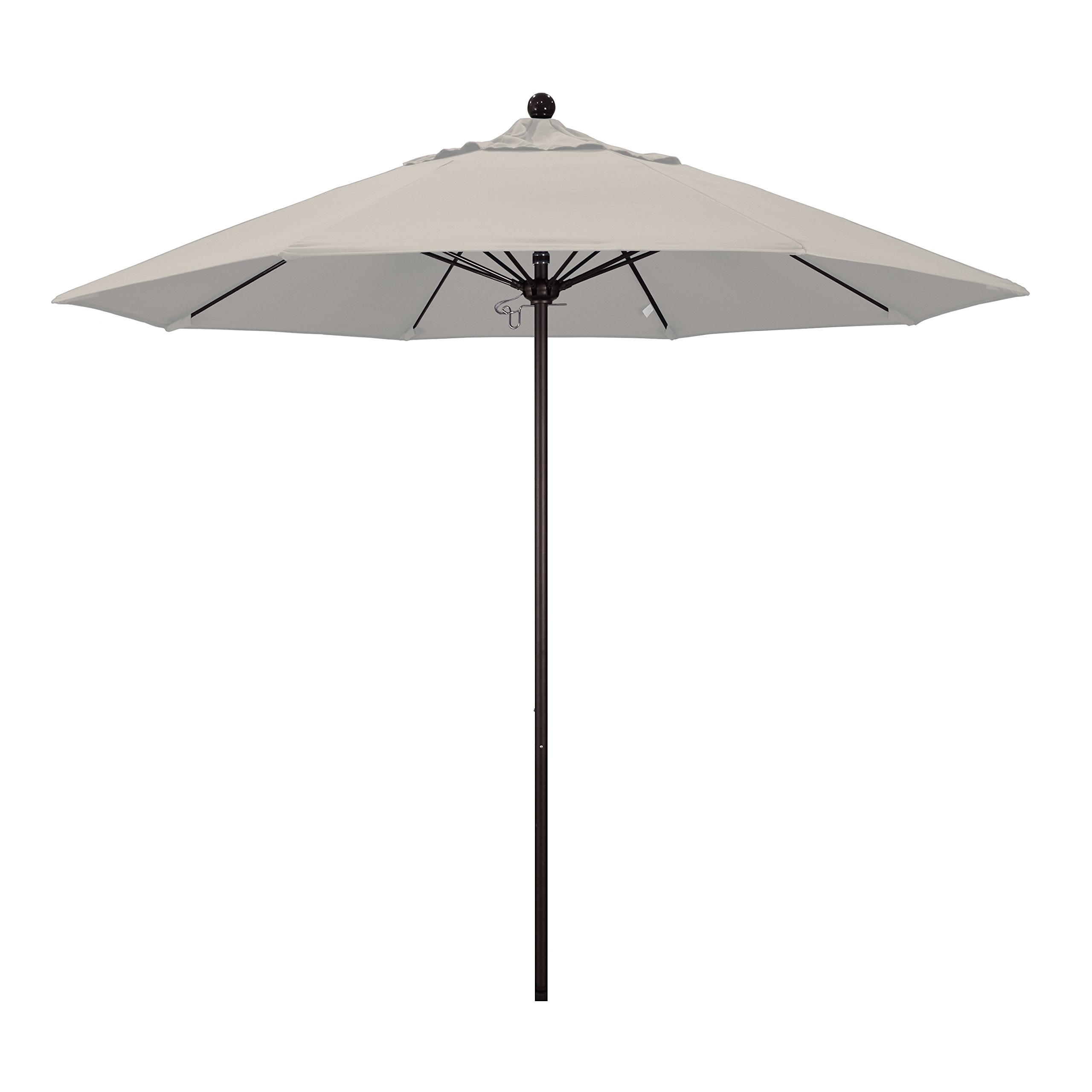 California Umbrella Venture Series Push Open Commercial Patio Umbrella - Heavy Duty Outdoor Market Umbrella for Restaurants, Cafes & Poolside Use