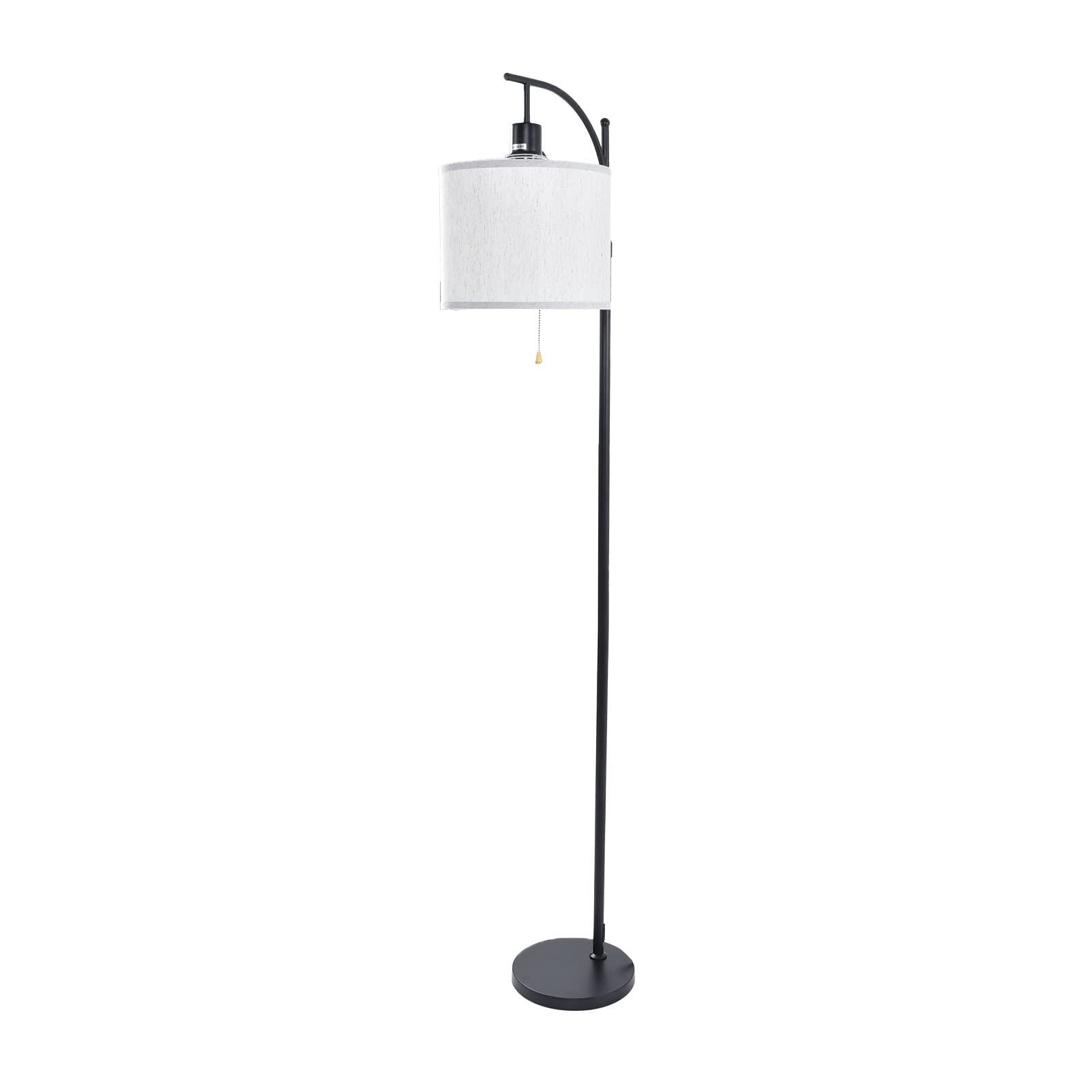 Modern Floor Lamp for Living Room & Bedroom - Elegant Adjustable Standing Light with US Plug - Perfect for Home, Hotel, and Office Decor