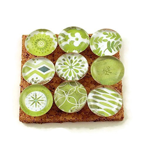 Green Push Pins for Memo Board - 100pcs Thumb Tacks for Office, School, Home Bulletin Boards - Perfect for Notes, Photos & Decor (P31)