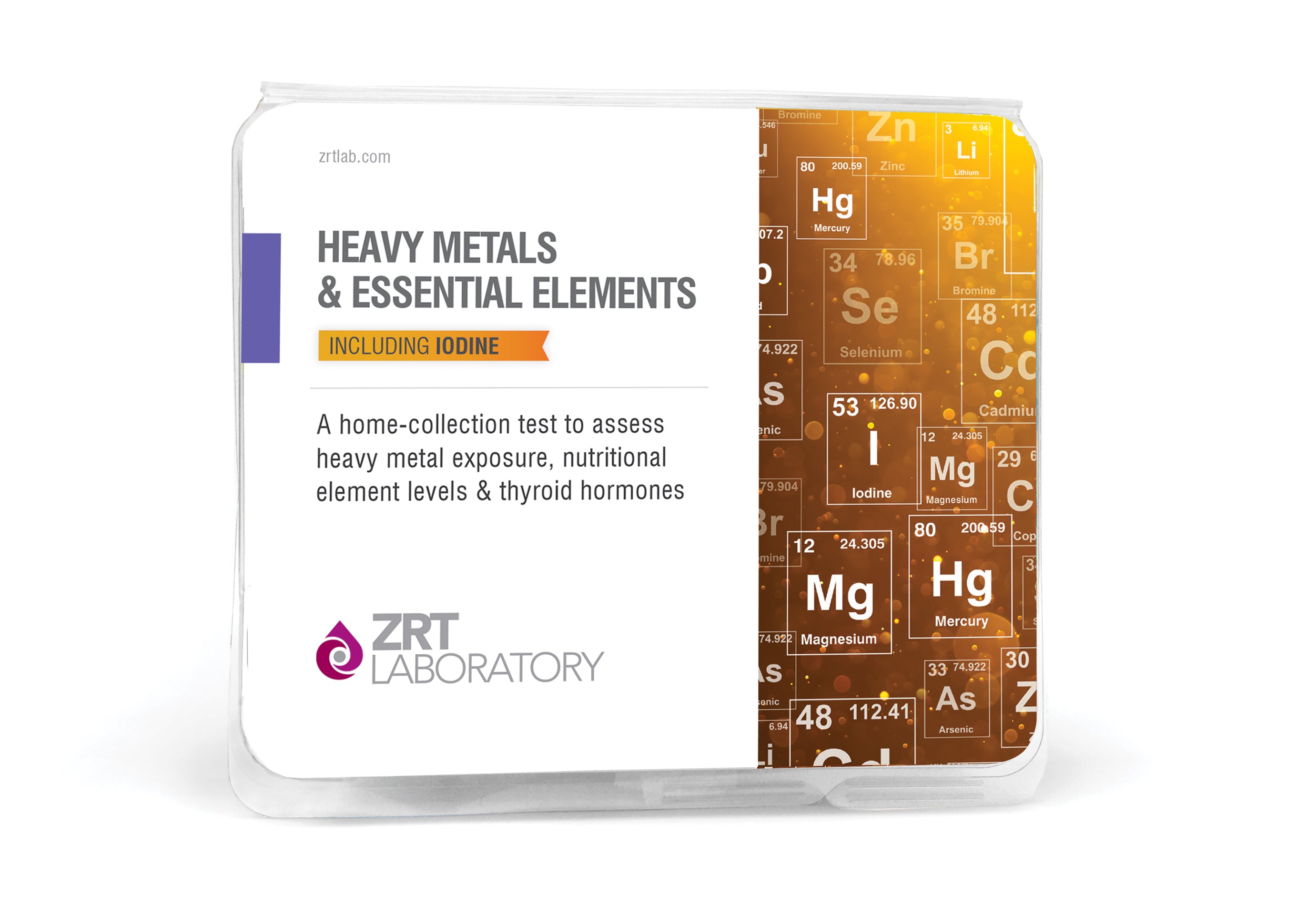 ZRT Heavy Metals & Essential Elements Test Kit - Accurate Home Testing for Toxic Metals & Minerals | Ideal for Health Monitoring & Detox Programs