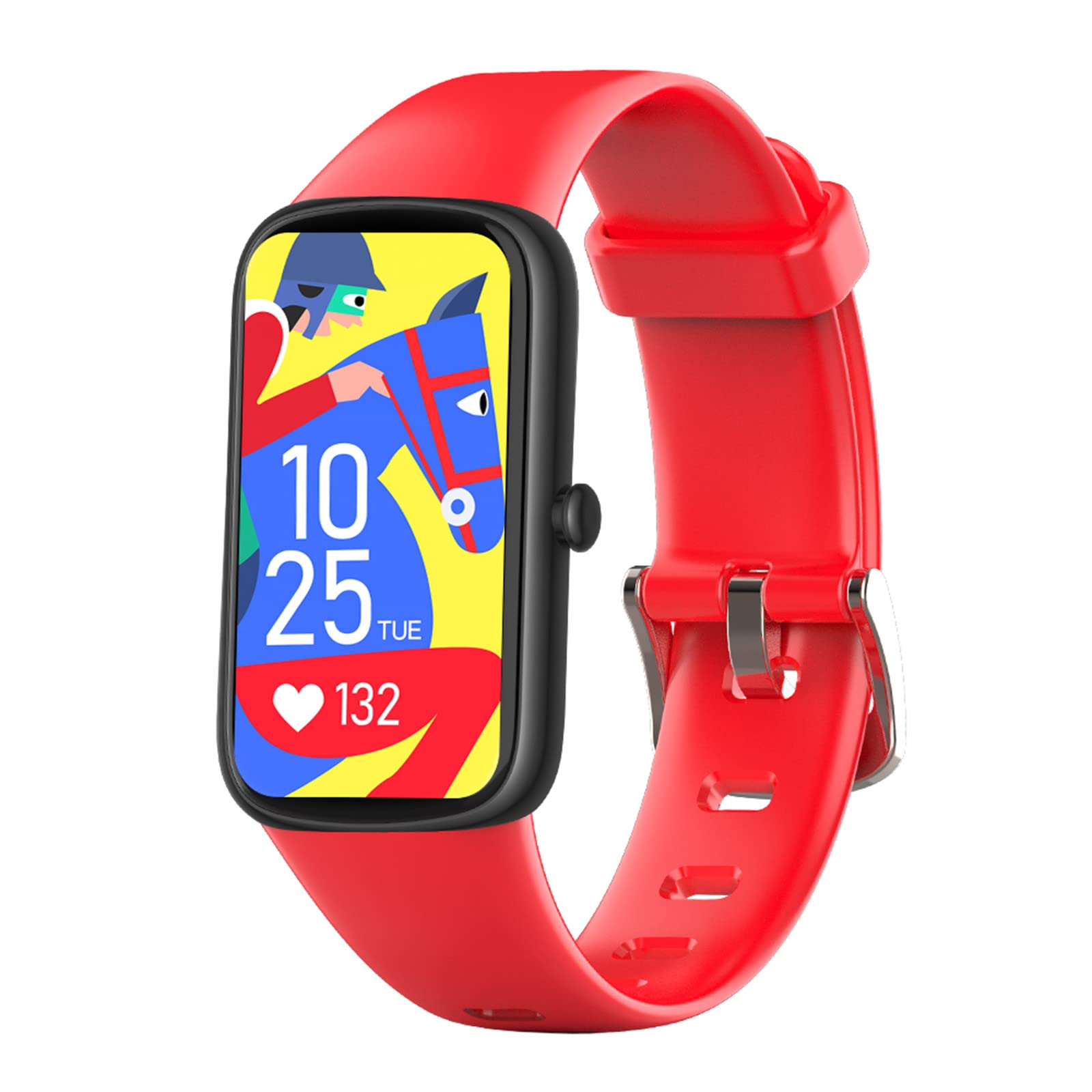 Charella Smart Watch - IP67 Waterproof Fitness Tracker with Touch Screen, Heart Rate & Blood Oxygen Monitor for Men & Women - Perfect for Running, Swimming & Daily Activity Tracking