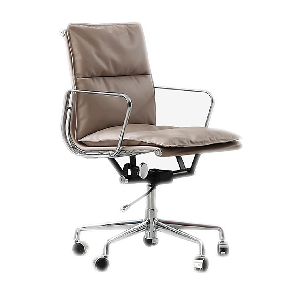 Ergonomic Office Chair - Adjustable Swivel Desk Chair with Lumbar Support for Home & Office, Gray - Perfect for Long Hours of Work, Gaming, and Study Sessions