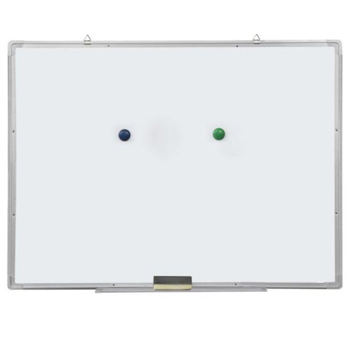 Single Sided Magnetic Dry Erase Whiteboard 36x24 Inches - Includes Marker, Eraser & 2 Magnets - Perfect for Home Office, Classroom & Kids Room Organization