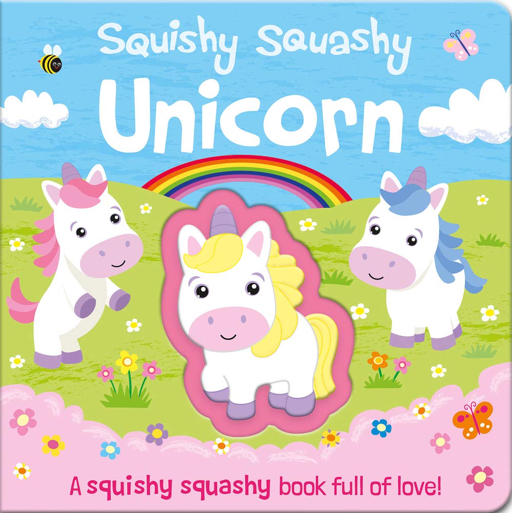 Squishy Squashy Unicorn Toy for Kids - Soft & Cute Stress Relief Sensory Play - Perfect for Birthday Gifts, Classroom Rewards & Relaxation Time