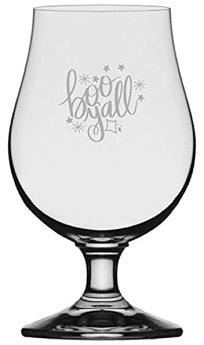 Happy Halloween Iona Beer Glass 13.25oz - Party & Home Bar Decor