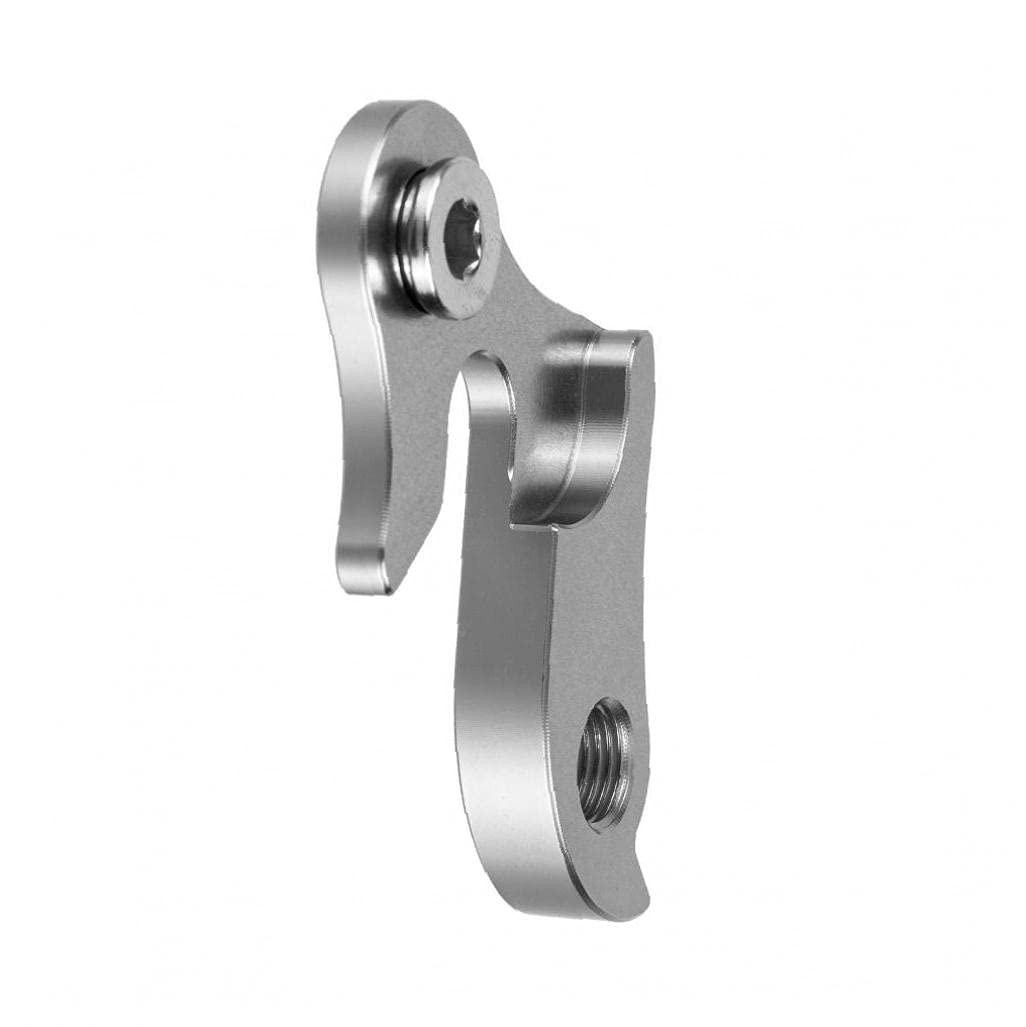 Aluminum Alloy Bicycle Derailleur Hanger - Rear Gear Tail Hook Adapter for Mountain Bike (Silver) | Durable Bike Accessories for Smooth Gear Shifting on Trails & Commuting