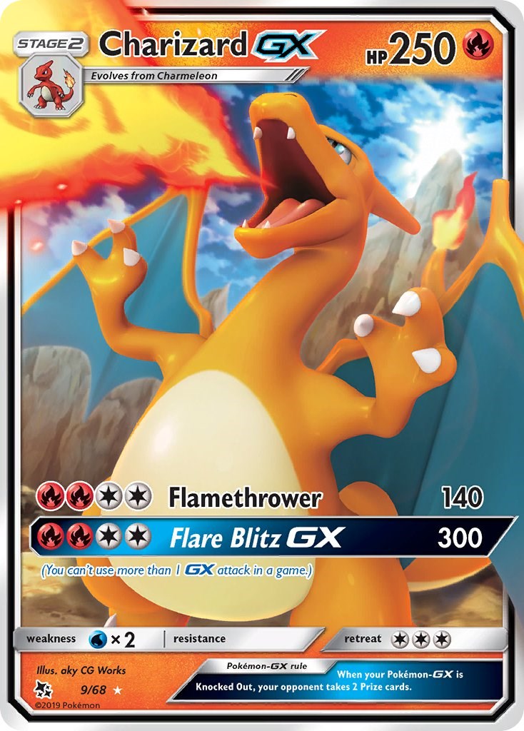 Charizard GX Pokemon Card [HIF 9/68] - Rare Collectible for Trading, Battling & Display
