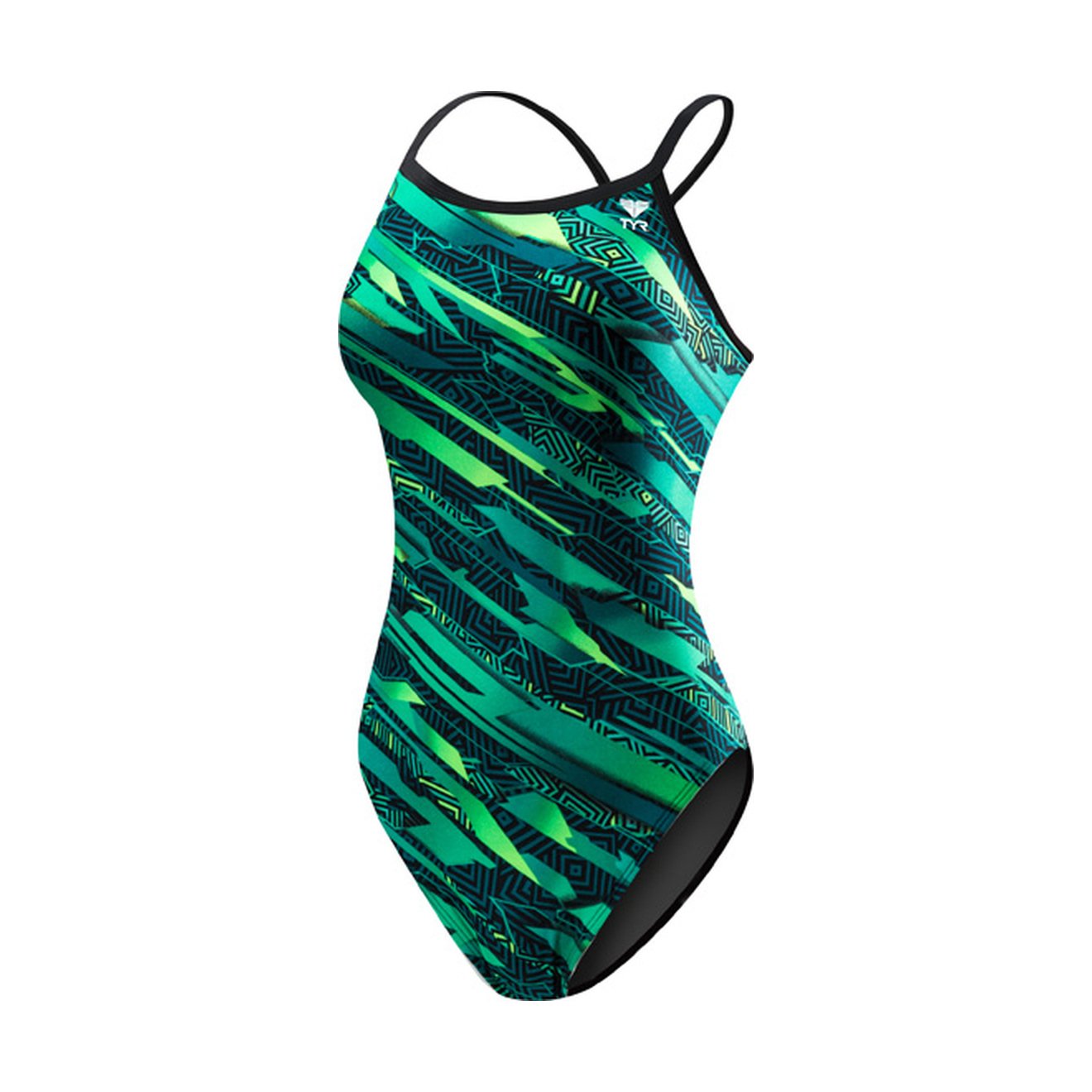 TYR Women's Ardent Diamondfit Swimsuit - High Performance One-Piece Swimwear for Lap Swimming, Training & Competition | Adult Size