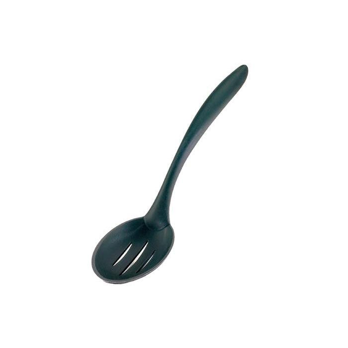 Browne 10-Inch High Heat Resistant Slotted Serving Spoon - Perfect for Cooking, Serving Pasta, Salad & Hot Dishes - Model 57478102