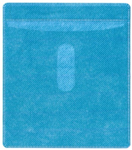 Mediaxpo 2000 CD Double-Sided Plastic Sleeves - Blue - Perfect for Organizing Music Collections, Photo Archives & Data Storage