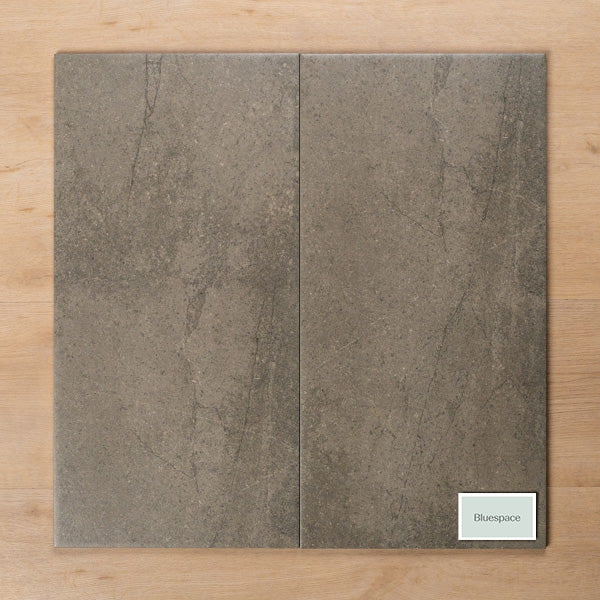 Burleigh Grey Matt Cushioned Edge Porcelain Tile 300x600mm - Premium Bathroom & Kitchen Wall Tiles for Modern Home Renovation