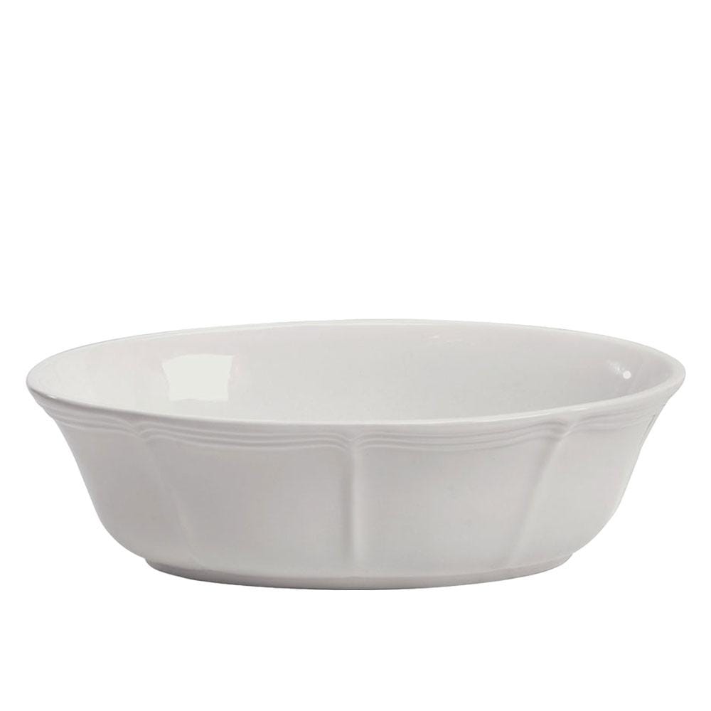 French Countryside® Oval Serve Bowl - Elegant Ceramic Serving Dish for Salads, Pasta, Fruits | Perfect for Dining, Entertaining & Home Decor
