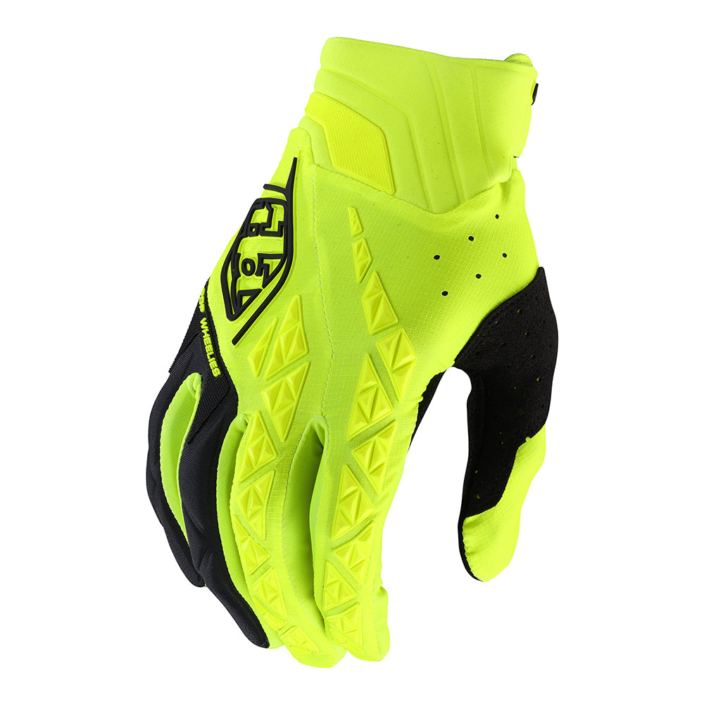 SE Pro Glove Solid Flo Yellow - High Visibility Work Gloves for Construction, Landscaping & Outdoor Safety - Durable & Comfortable Protective Gear
