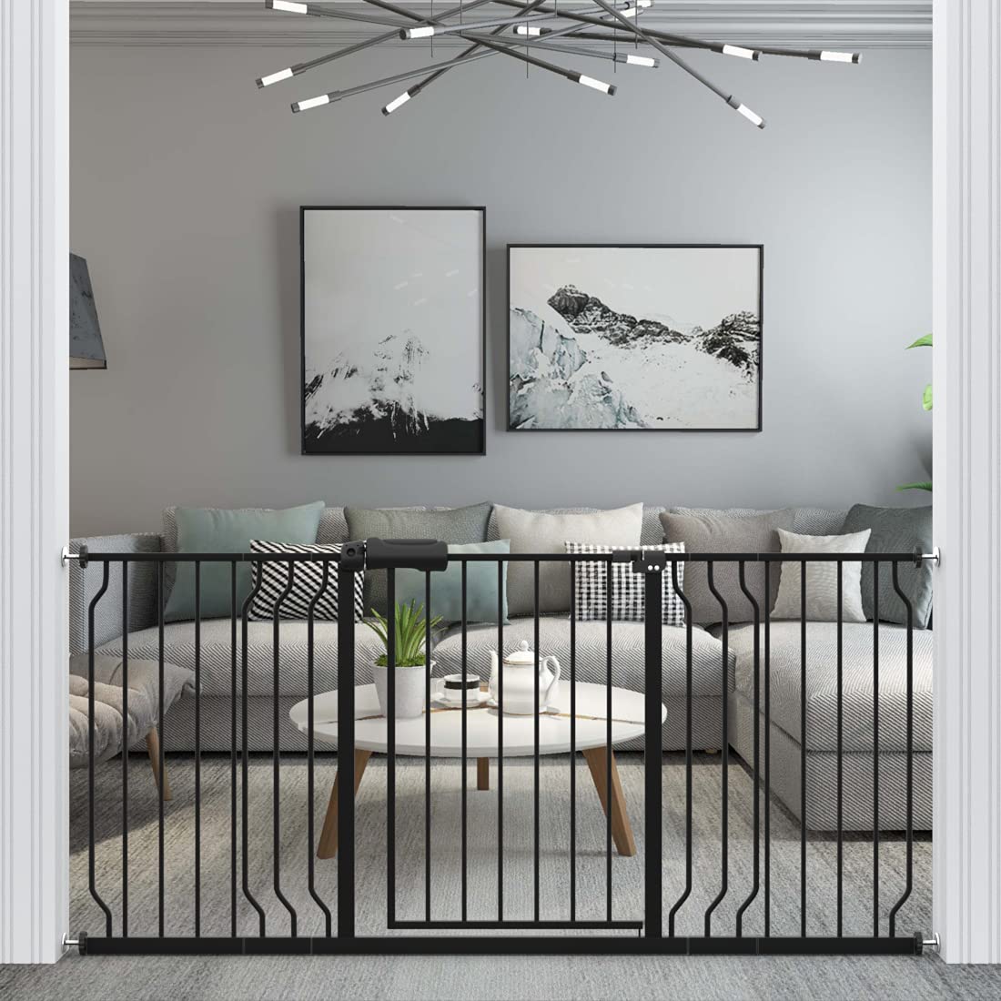 WAOWAO Extra Wide Baby Gate 66.93-71.65