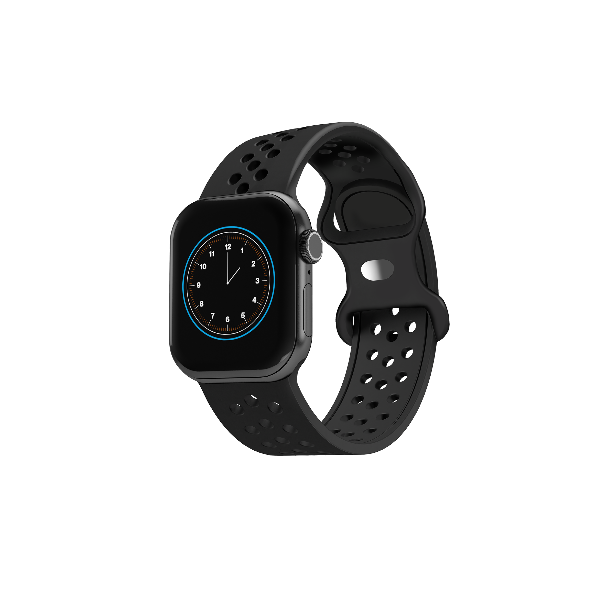 Premium Silicone Sports Bands for Apple Watch Series 3/4/5/6/7/8/9/10/SE (38/40/41/42mm) - Durable, Comfortable Replacement Watch Straps for Running, Gym & Outdoor Activities