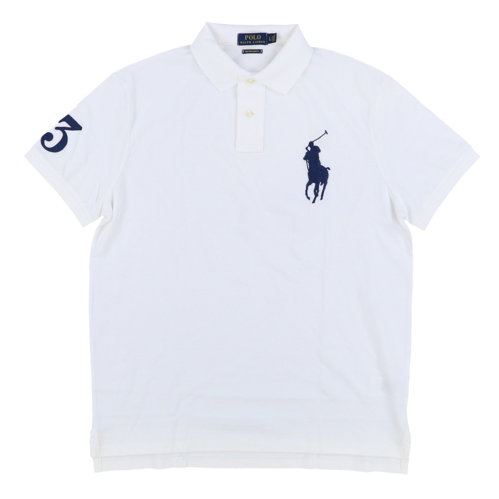 Ralph Lauren Men's Big Pony Slim Fit Mesh Polo Shirt - Breathable Cotton, Classic Logo Design for Casual Wear, Golf & Business Attire