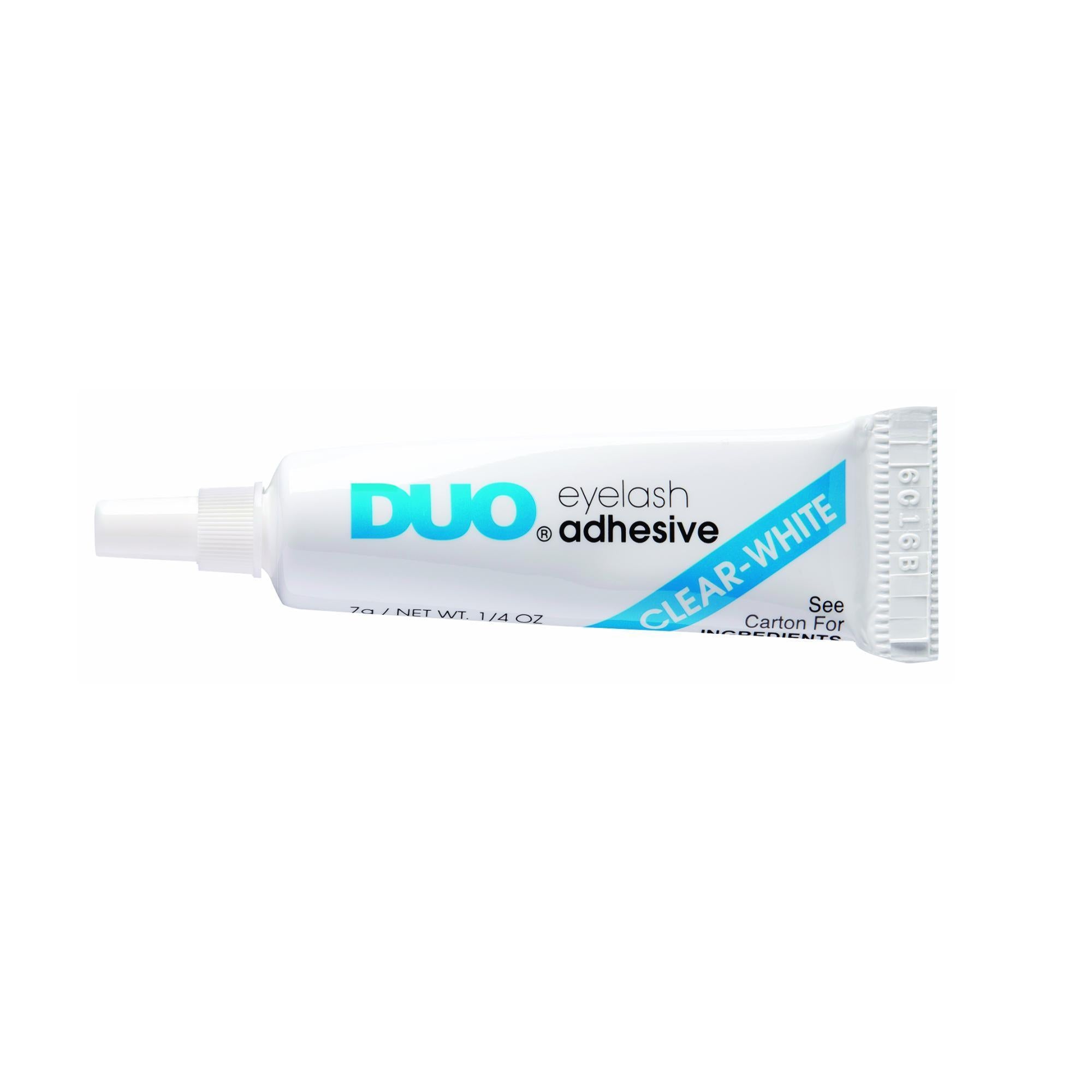 Ardell DUO Strip Lash Adhesive - Clear False Eyelash Glue, 0.25 oz - Waterproof & Long-Lasting for Daily Wear & Special Occasions