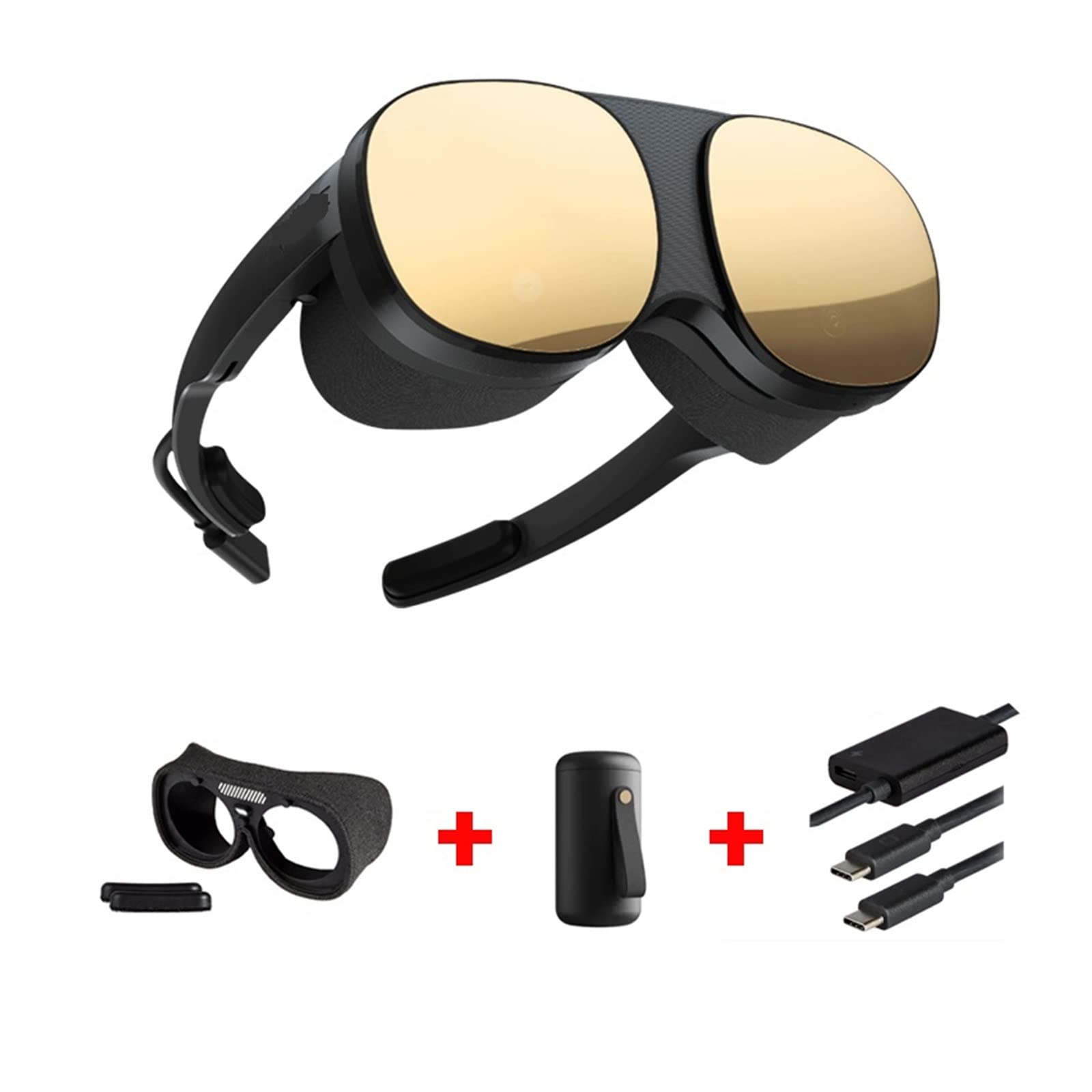Best VR Glasses All-in-One Headset for Gaming & 3D Movies - Compatible with Smartphones & Mobile Devices | Perfect for Home Entertainment & Virtual Reality Experiences
