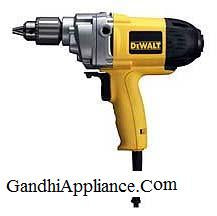 DEWALT D21520 Heavy Duty 220V Power Drill - Professional Corded Electric Drill for Wood, Metal & Masonry - Perfect for Construction, DIY & Home Improvement Projects
