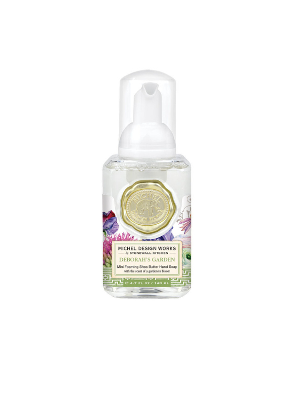 Deborah’s Garden Mini Foaming Hand Soap - Natural & Moisturizing - Travel Size for Home, Office & On-the-Go - Refillable & Eco-Friendly - Perfect for Bathroom, Kitchen & Gym Bag