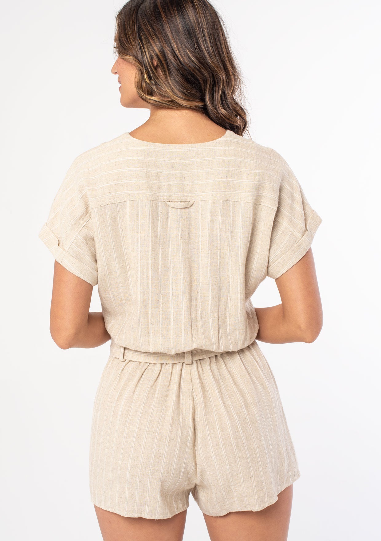 Close To You Short Romper - Women's Summer Casual Sleeveless Jumpsuit | Perfect for Beach, Vacation & Outdoor Activities