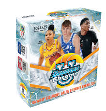 2024-2025 Bowman University Basketball Mega Box - 24 Pack Collectible Trading Cards with Autographs & Memorabilia for NBA Fans, Collectors & Fantasy Sports Enthusiasts - Perfect for Gifts, Investments & Game Day Trading