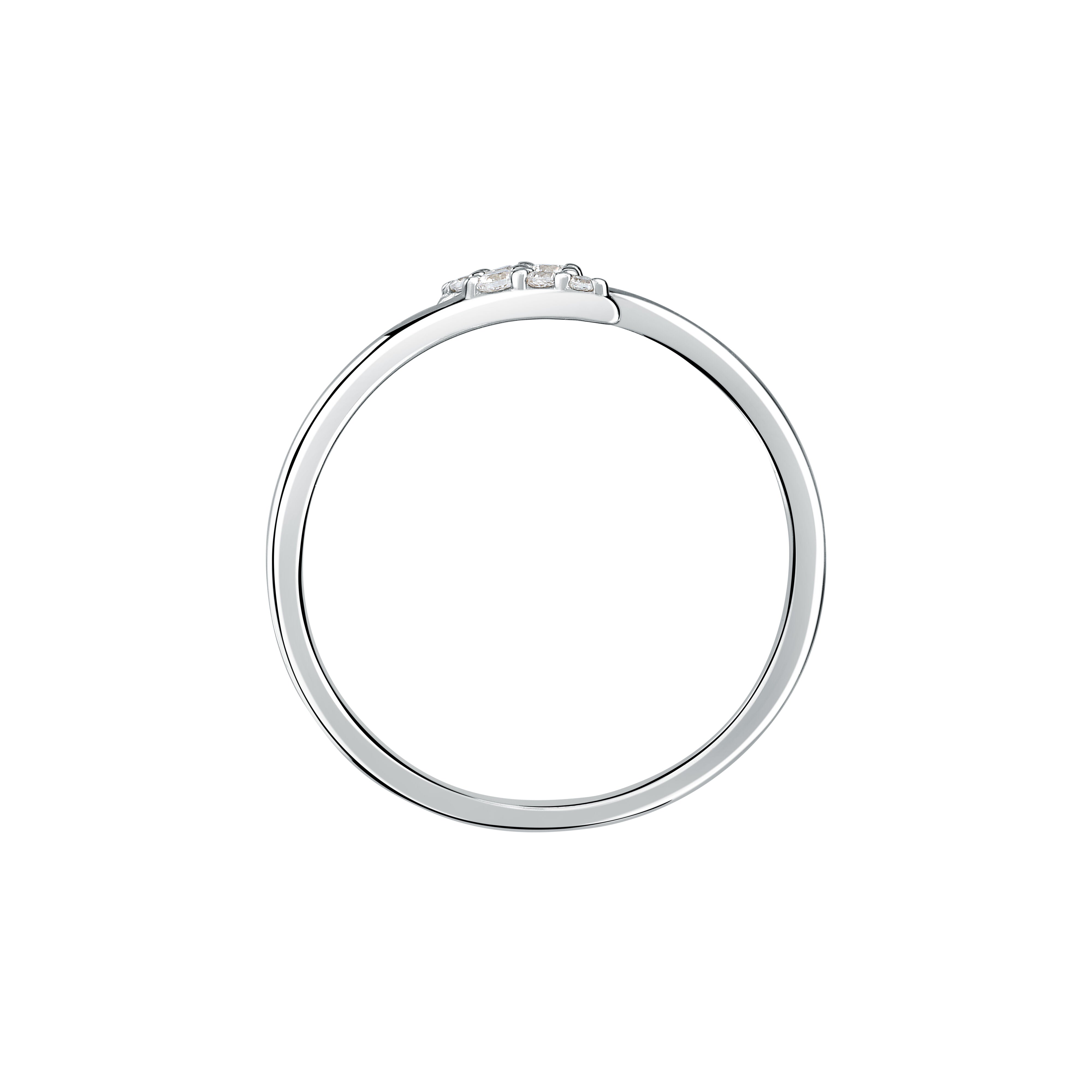ANELLO DONNA LIVE DIAMOND CONTEMPORARY DIAMOND LDW006101010 - Elegant Diamond Ring for Women, Perfect for Engagement, Wedding & Anniversary Gifts