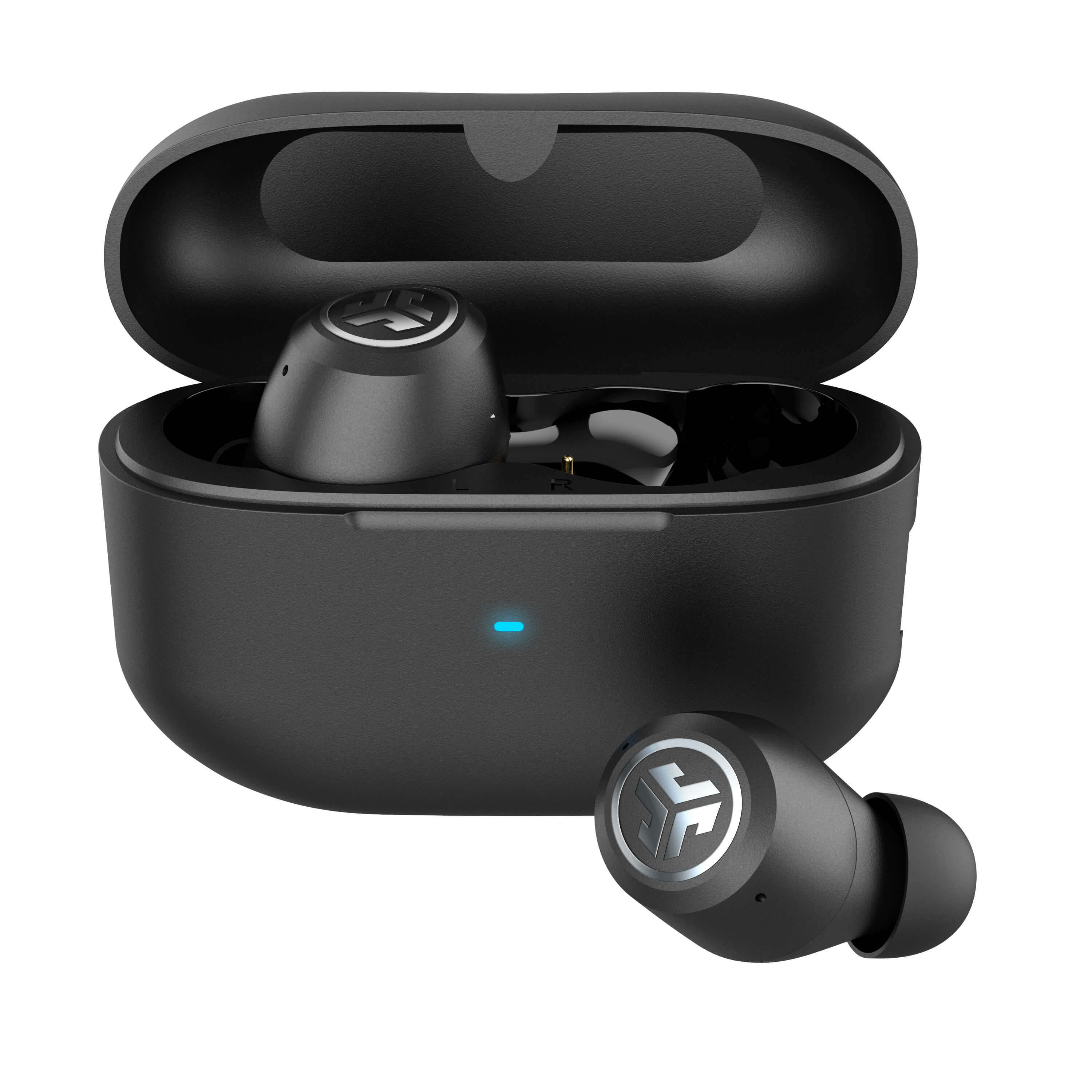 JBuds ANC True Wireless Earbuds Gen 3 - Bluetooth 5.2, Active Noise Cancelling, 30H Playtime, IPX5 Waterproof - Perfect for Gym, Running & Travel (Black)