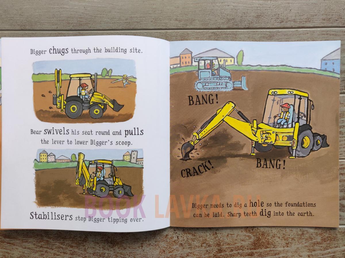 Busy Wheels Digger Toy - Construction Vehicle Playset for Kids | Fun & Educational Rescue Role Play for Toddlers & Preschoolers
