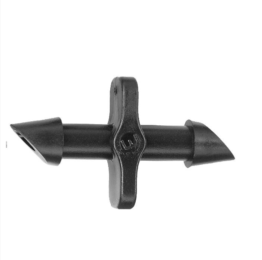 4mm Hypo Barb Joiner - High-Quality Plastic Tube Connector for Air, Water & Fuel Lines | Perfect for Aquariums, Hydroponics & Automotive Applications