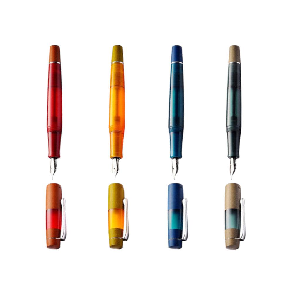 Opus 88 Koloro Fountain Pen - Premium Japanese Eyedropper Fountain Pen with Large Ink Capacity for Smooth Writing - Perfect for Calligraphy, Journaling & Gift Giving